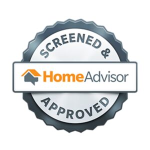 HomeAdvisor screened and approved badge.